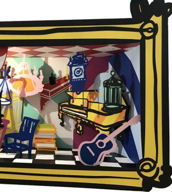 Maser, 'Magic of the Mundane', Theatrical Set, 2017. © the artist