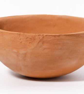 A bowl made by Garrett Phelan from soil taken from the Somme.