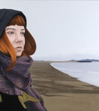 Ivan Matancevic (b.1988), 'Natasa', 2017. © the artist. Photo © National Gallery of Ireland.