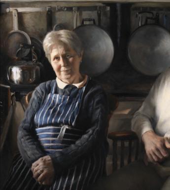 Nicholas Benedict Robinson (b.1974), 'Drishcoora - Maeve & Keith Robinson', 2017. © the artist. Photo © National Gallery of Ireland.