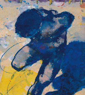 Emil Nolde (1867-1956), 'Skater', c.1930s-40s © Nolde Stiftung Seebüll.