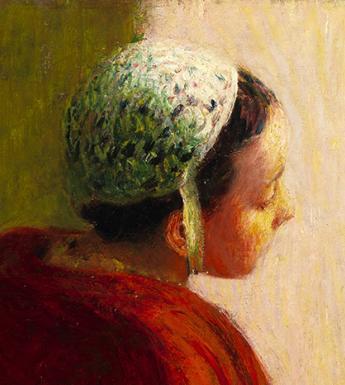 Detail from Roderic O'Conor, 'La Jeune Bretonne', c.1895