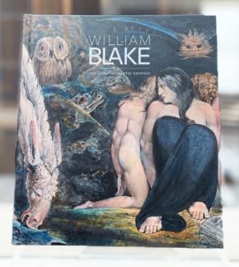 Cover of the William Blake: The Age of Romantic Fantasy exhibition publication