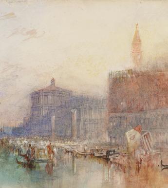J.M.W. Turner (1775-1851), The Doge's Palace and Piazzetta, Venice, c.1840