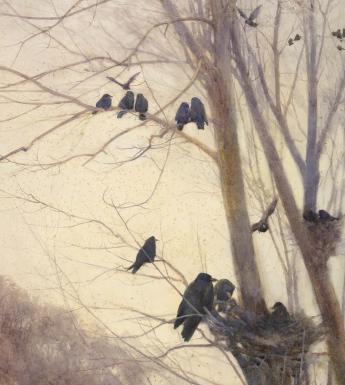 Detail from Mildred Anne Butler, Shades of Evening, 1904.