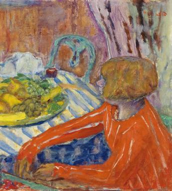 A couple eating lunch