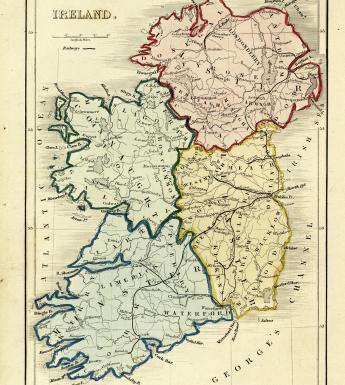 Map of Ireland