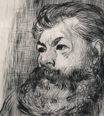 Roderic O'Conor (1860-1940), 'Portrait of a Man, possibly Paul Serusier', 1895- detail. Photo © National Gallery of Ireland.