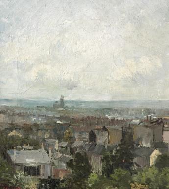 Painting of Paris by Van Gogh