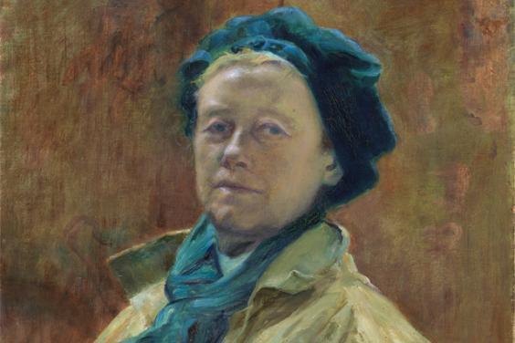 Helen Mabel Trevor (1831-1900), 'Self-portrait', c.1890s. © National Gallery of Ireland