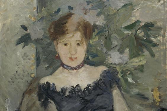 Berthe Morisot (1841–1895), 'Le Corsage Noir', 1878. Photo © National Gallery of Ireland.