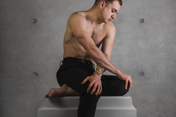 Stephen Moloney - writer and activist. Photographed by Gavin Leane.