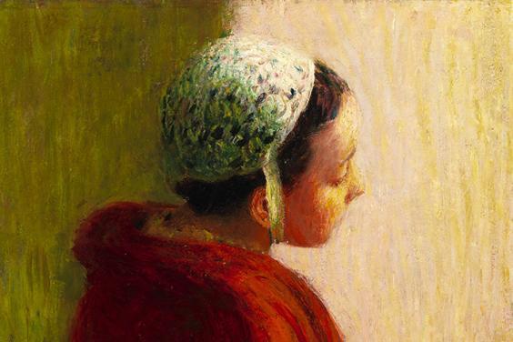 Detail from Roderic O'Conor, 'La Jeune Bretonne', c.1895