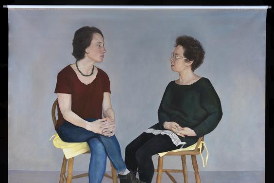 Cara Dunne (b. 1993), Molly and Ruby, 2018. © Cara Dunne. Photo © National Gallery of Ireland.