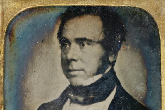 Daguerreotype portrait of Thomas Matthew Ray