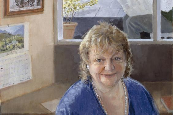 Maeve McCarthy (b.1964), Portrait of Maeve Binchy (1940-2012), Writer, 2005