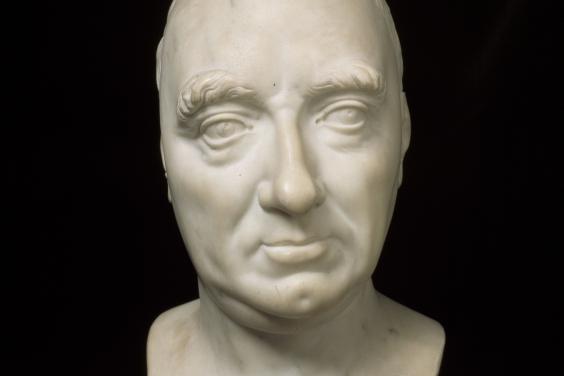 A marble bust
