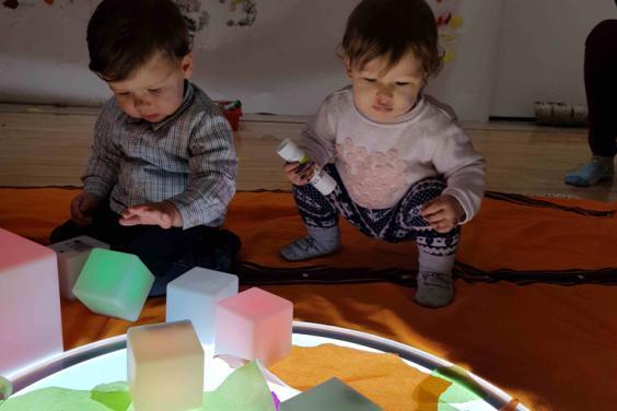 Photo taken at a Baby Workshop at the National Gallery of Ireland.