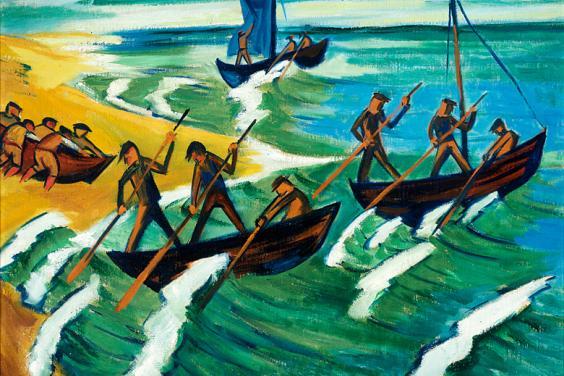 Departing Boats (Nidden)