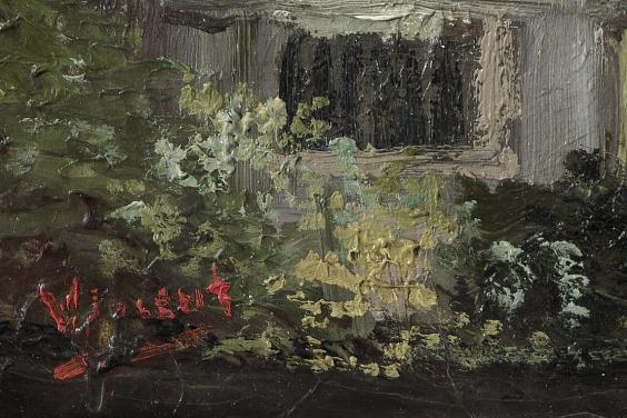 Detail of Van Gogh's painting