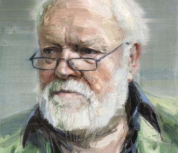 Colin Davidson (b.1968), 'Portrait of Michael Longley (b.1939), Poet, Editor and Anthologist', 2011-2012. © National Gallery of Ireland.