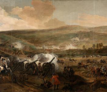Jan Wyck (1644-1702), 'The Battle of the Boyne', 1693.