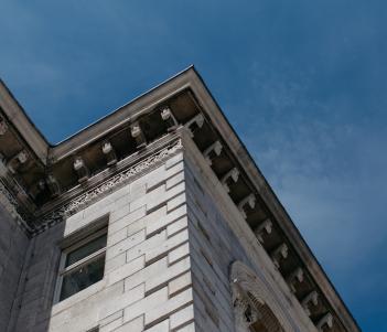 Details of the Merrion Square building. © National Gallery of Ireland. 
