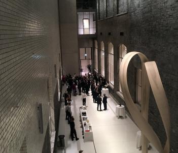 An evening event in the Gallery's Courtyard