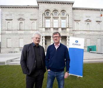 Zurich and National Gallery of Ireland partnership announcement photo 