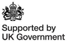 Supported by UK Government logo