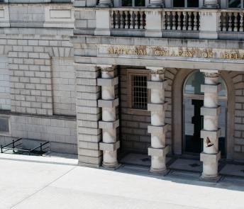 Merrion Square entrance. © National Gallery of Ireland. 