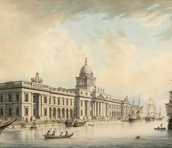 James Malton, The Custom House, Dublin, 1793.